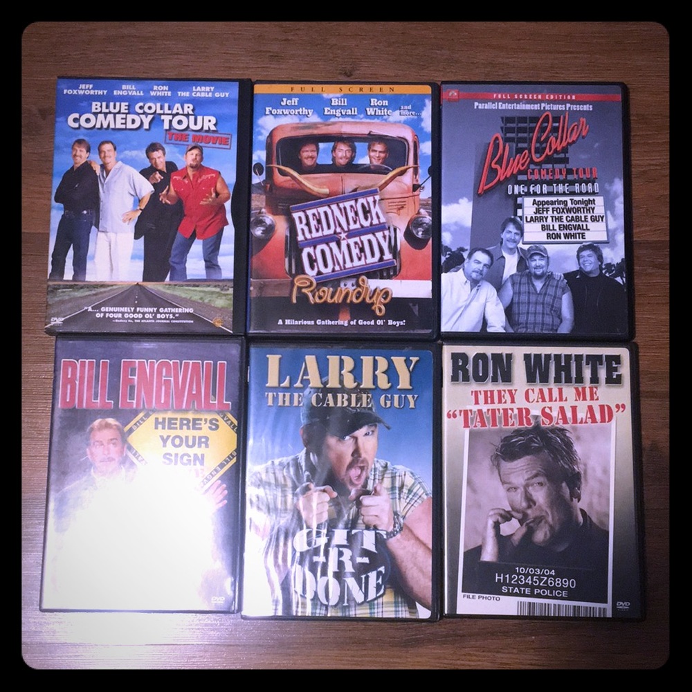 Free with purchase. Comedy DVD Bundle. 6 DVD Set.